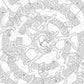 Mythographic Color and Discover: Labyrinth: An Artist's Coloring Book of Gorgeous Mysteries