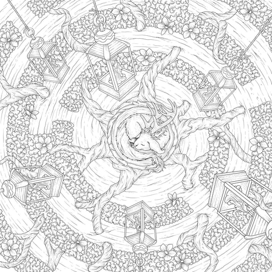 Mythographic Color and Discover: Labyrinth: An Artist's Coloring Book of Gorgeous Mysteries