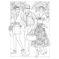 Creative Haven Fabulous Fashions of the 1950s Coloring Book