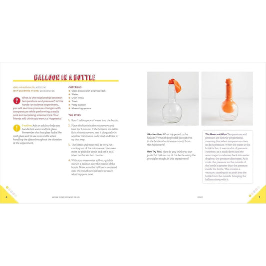 Awesome Science Experiments for Kids: 100+ Fun STEAM Projects and Why They Work (Awesome Steam Activities for Kids) (Spiral Bound)