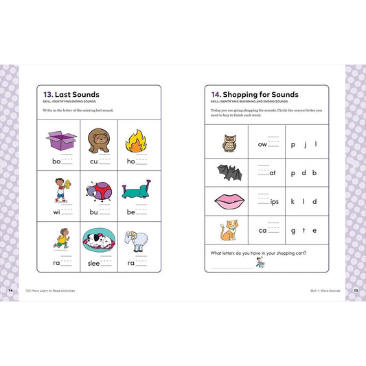 125 More Learn to Read Activities: Fun Lessons to Teach Your Child to Read