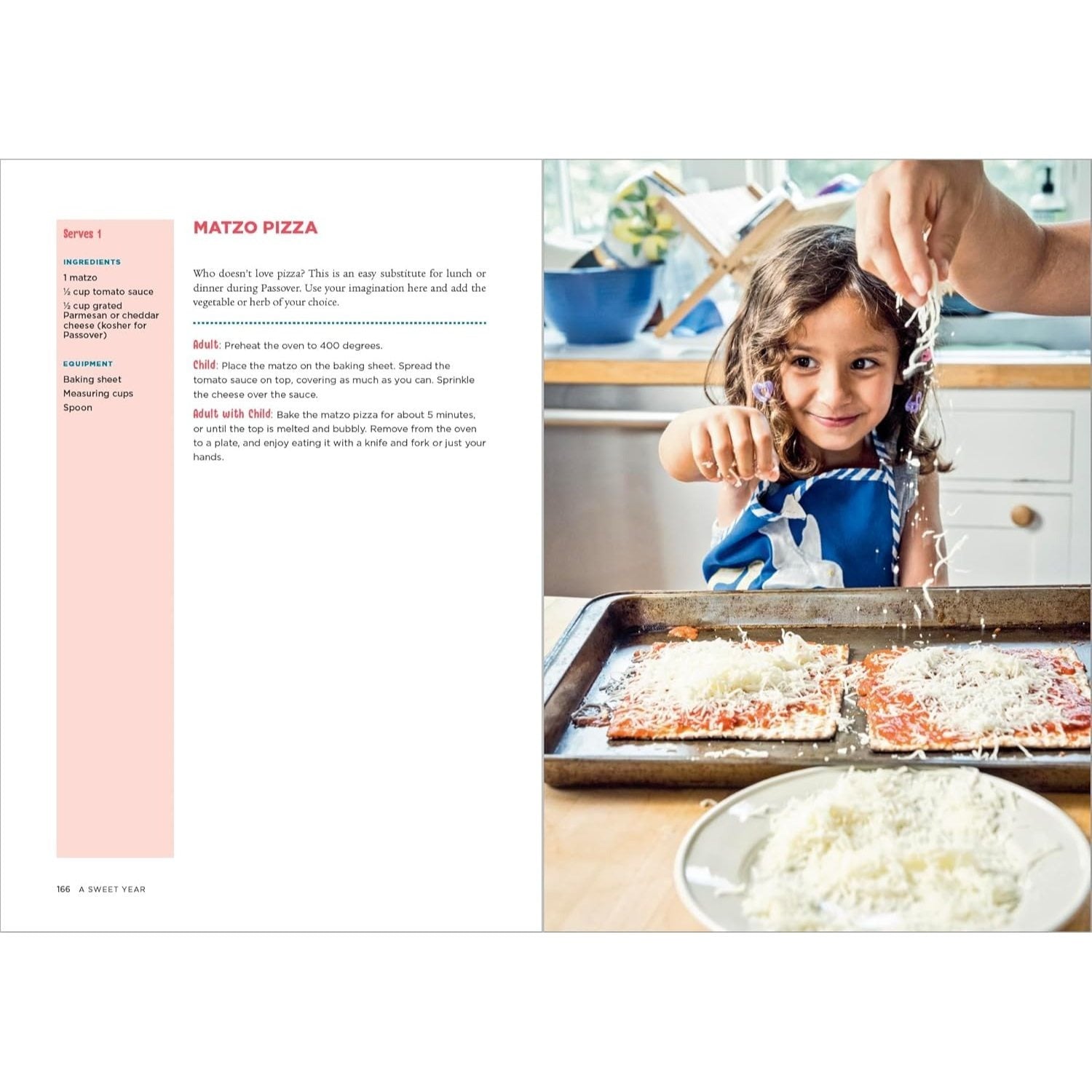 A Sweet Year: Jewish Celebrations and Festive Recipes for Kids and Their Families: A Cookbook (Spiral Bound)