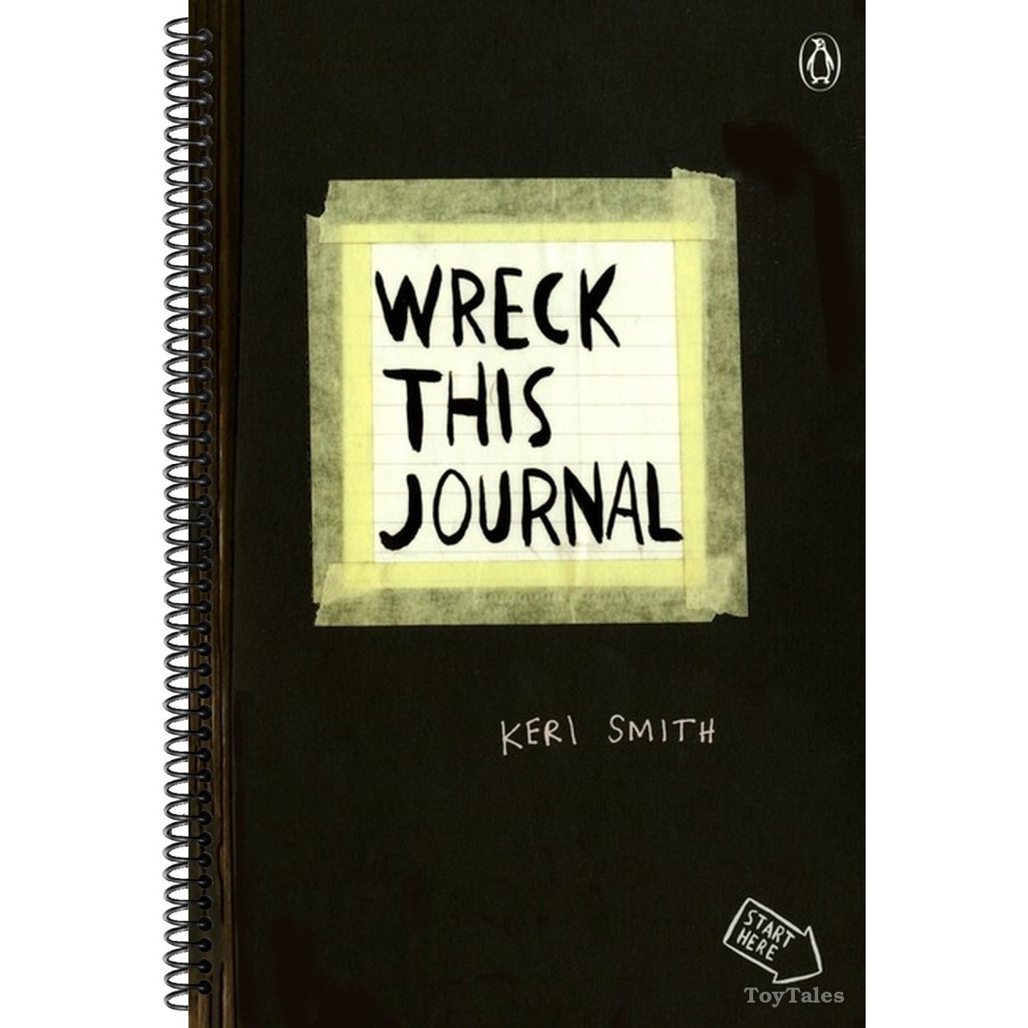 Wreck This Journal (Black) Expanded Edition (Expanded) (Spiral Bound)