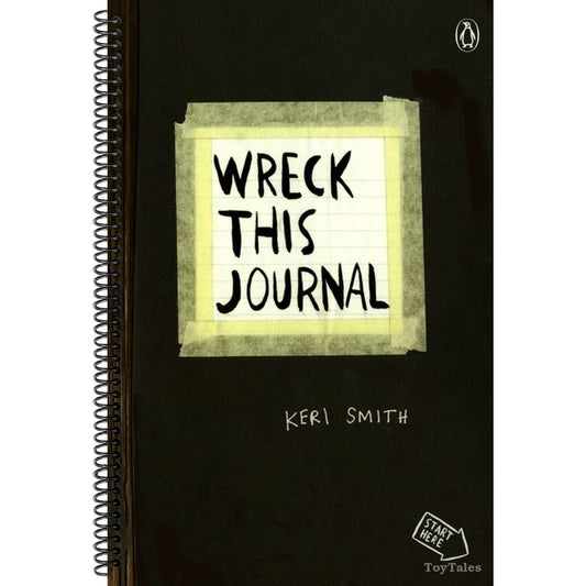 Wreck This Journal (Black) Expanded Edition (Expanded) (Spiral Bound)