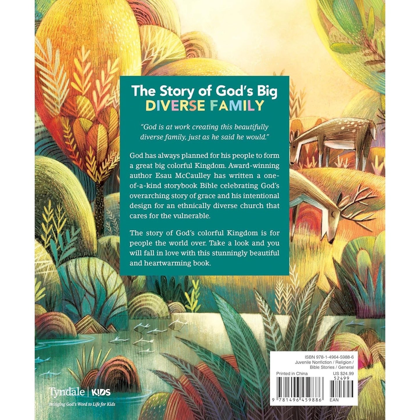 God's Colorful Kingdom Storybook Bible: The Story of God's Big Diverse Family