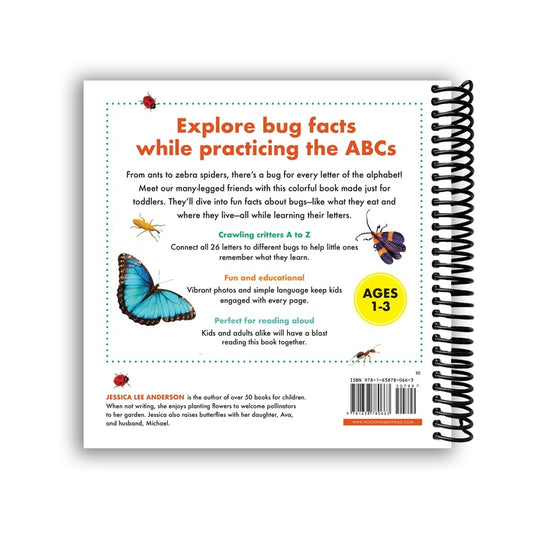 ABC Bug Book for Kids (Spiral Bound)