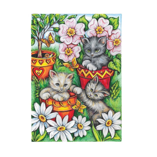 Creative Haven It's a Cat's World! Coloring Book