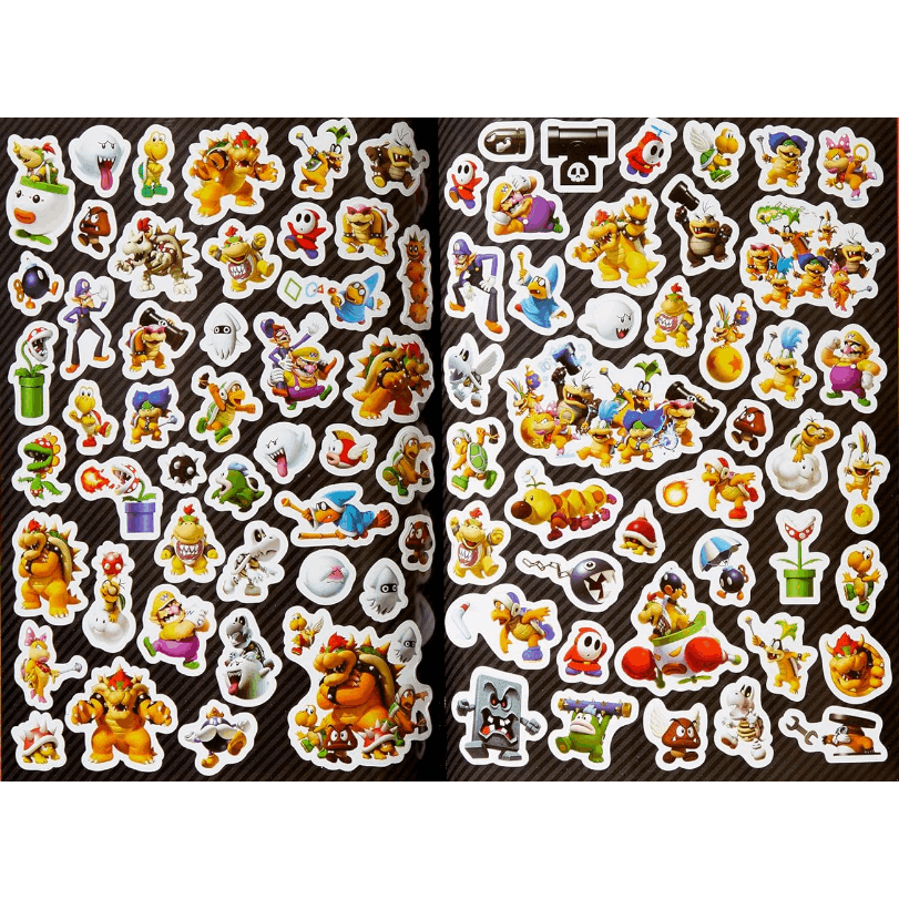 Super Mario Official Sticker Book (Nintendo(r)): Over 800 Stickers! (Spiral Bound)