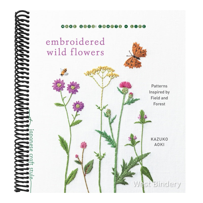 Embroidered Wild Flowers: Patterns Inspired by Field and Forest