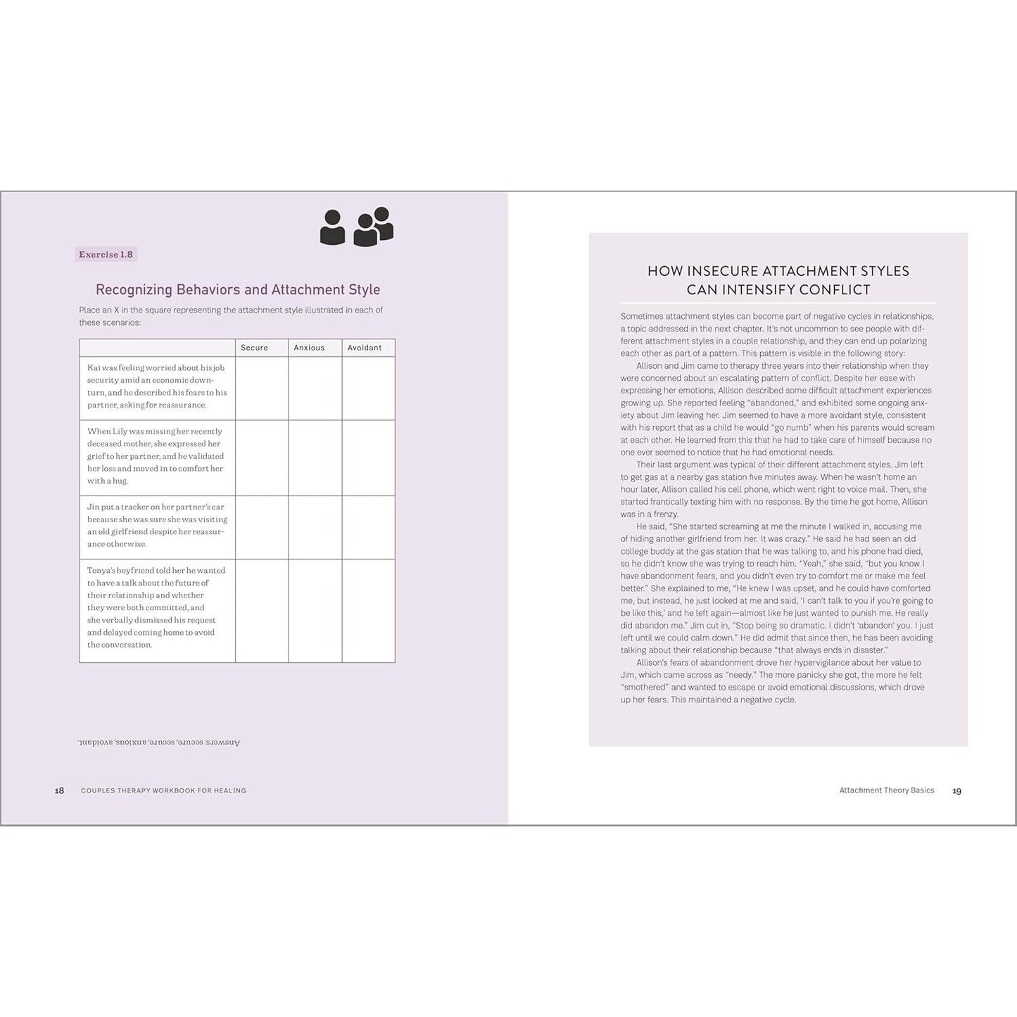 Couples Therapy Workbook for Healing: Emotionally Focused Therapy Techniques to Restore Your Relationship (Spiral Bound)