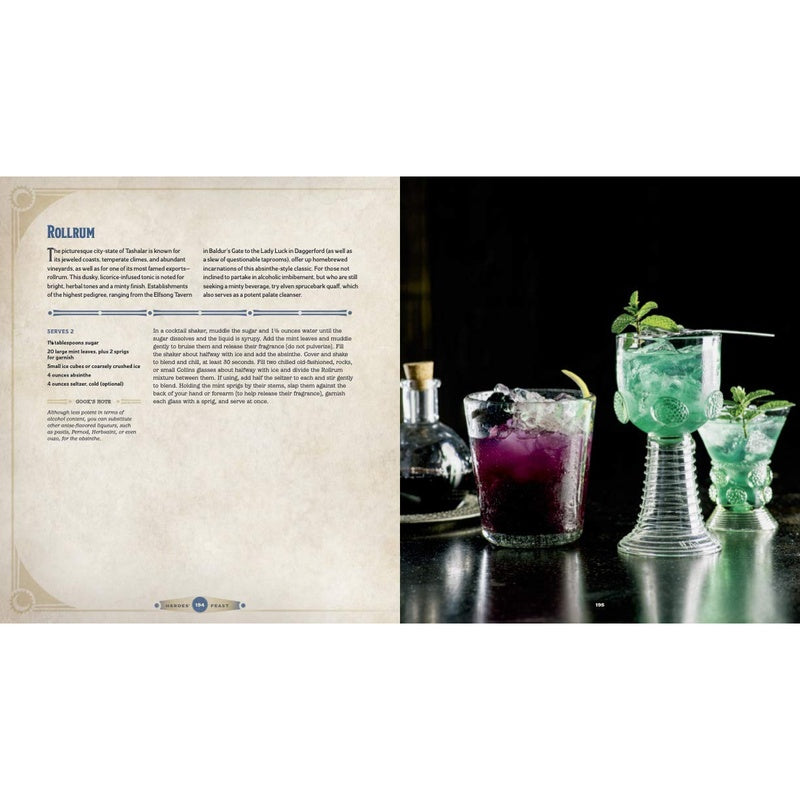Heroes' Feast (Dungeons & Dragons): The Official D&d Cookbook (Spiral Bound)