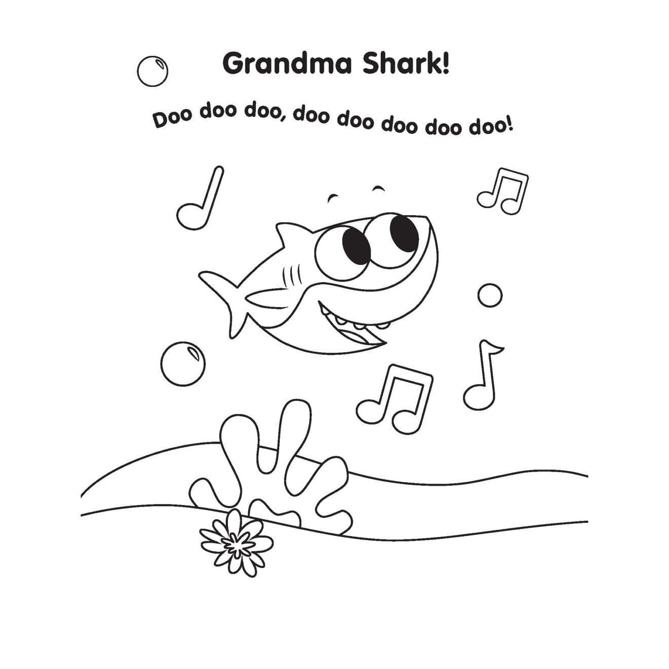 Super Simple Sing & Color: Baby Shark Coloring Book