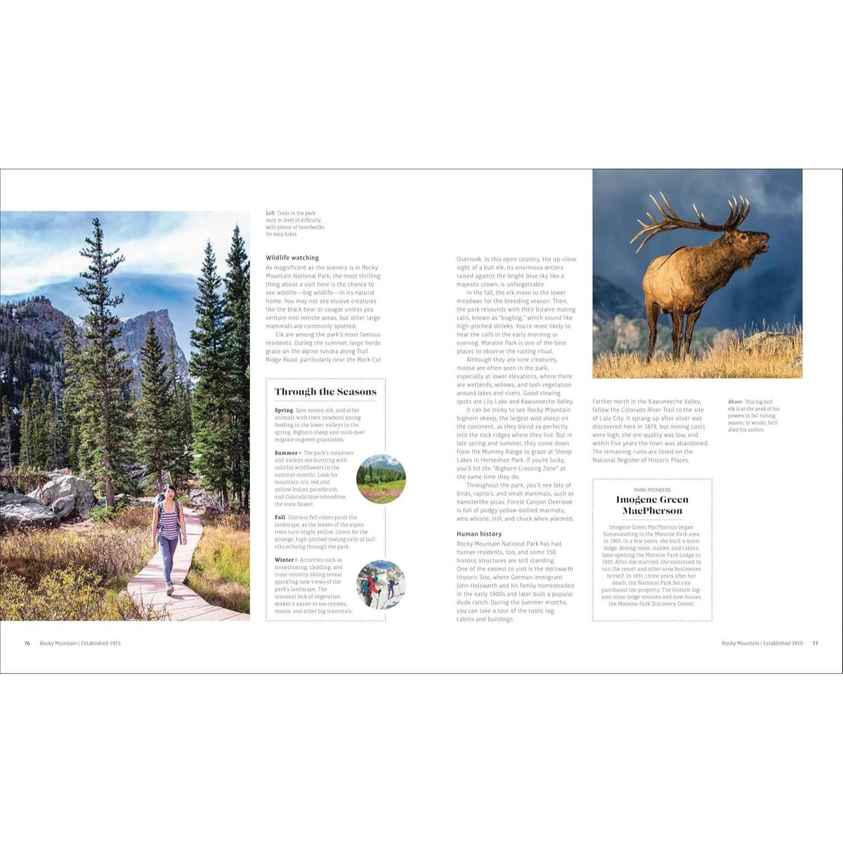 USA National Parks: Lands of Wonder (Spiral Bound)