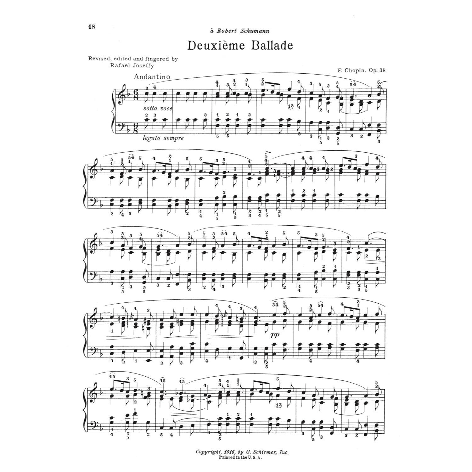Ballades for the Piano Chopin Schirmer S Library of Musical Classics Vol. 31 Piano Solo Sheet Music Songbook Includes Ballade No. 1, 2, 3 and 4 Hal Le