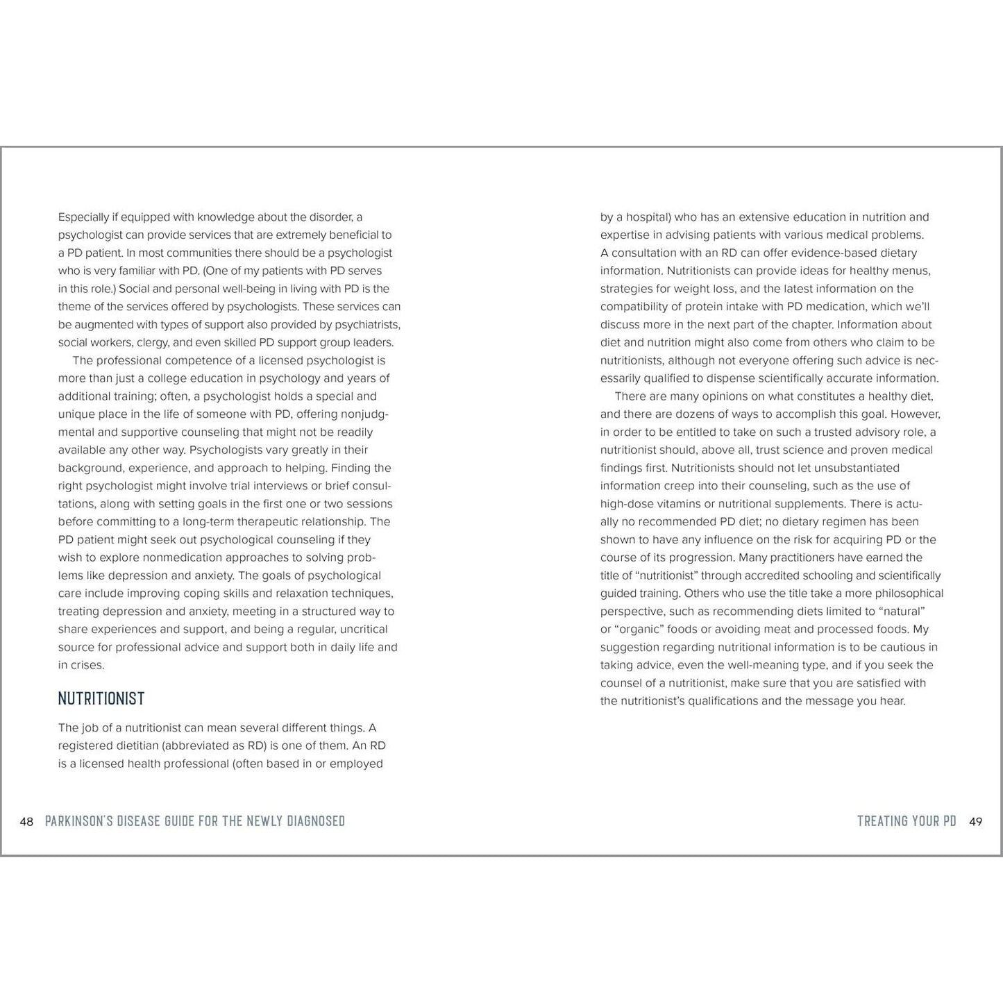 Parkinson's Disease Guide for the Newly Diagnosed: Understanding the Disease, Managing Your Symptoms, and Navigating Treatment