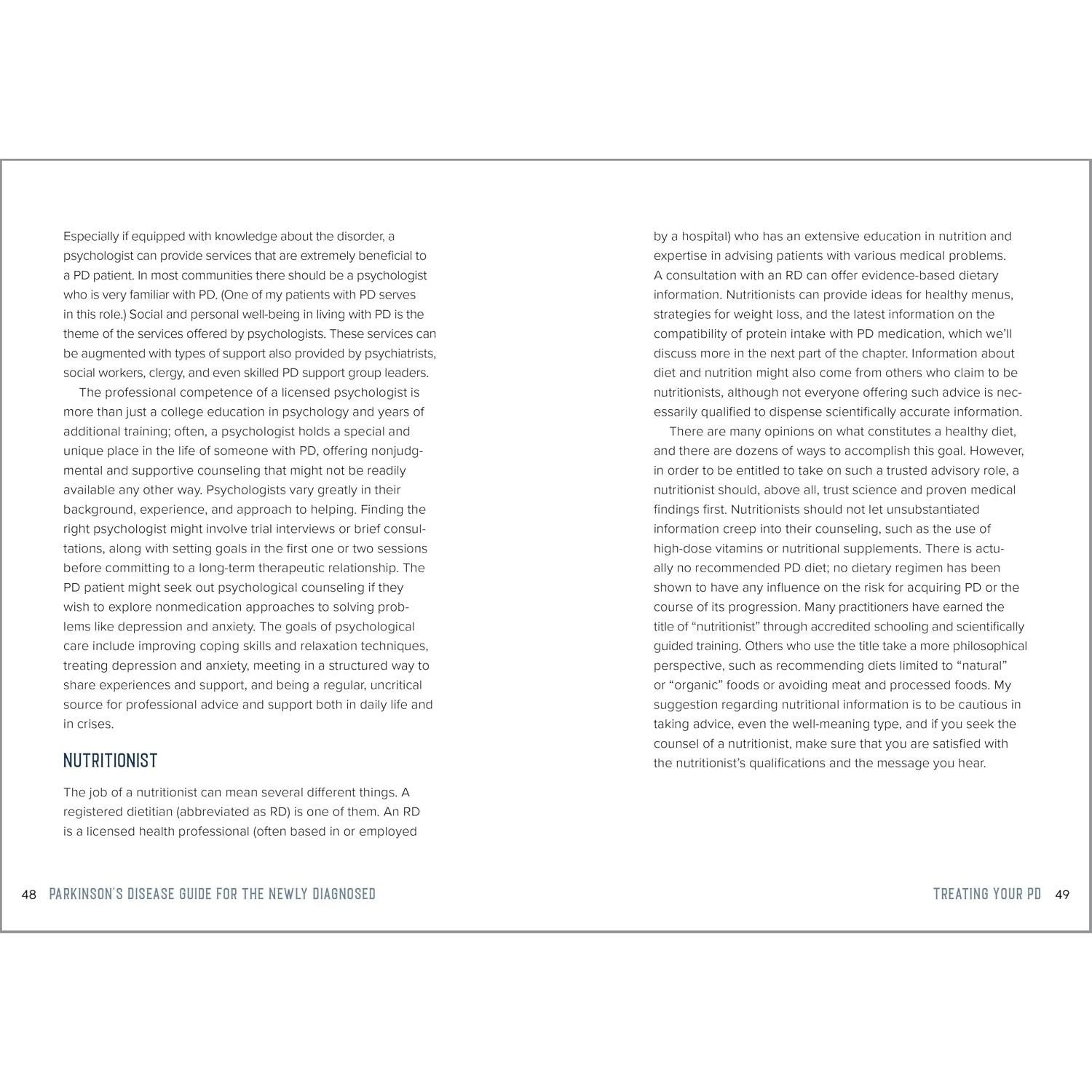 Parkinson's Disease Guide for the Newly Diagnosed: Understanding the Disease, Managing Your Symptoms, and Navigating Treatment