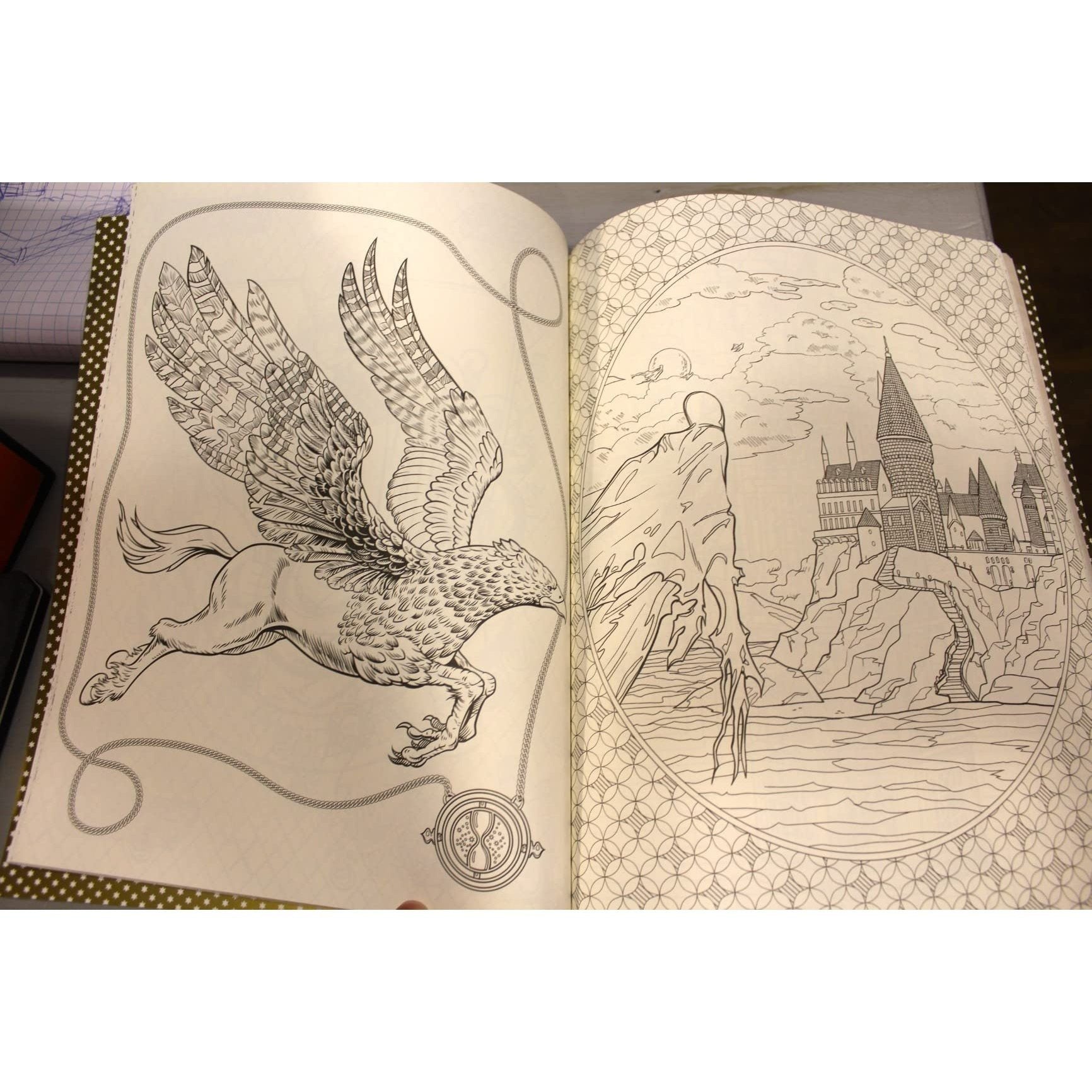 Harry Potter Coloring Book (Spiral Bound)