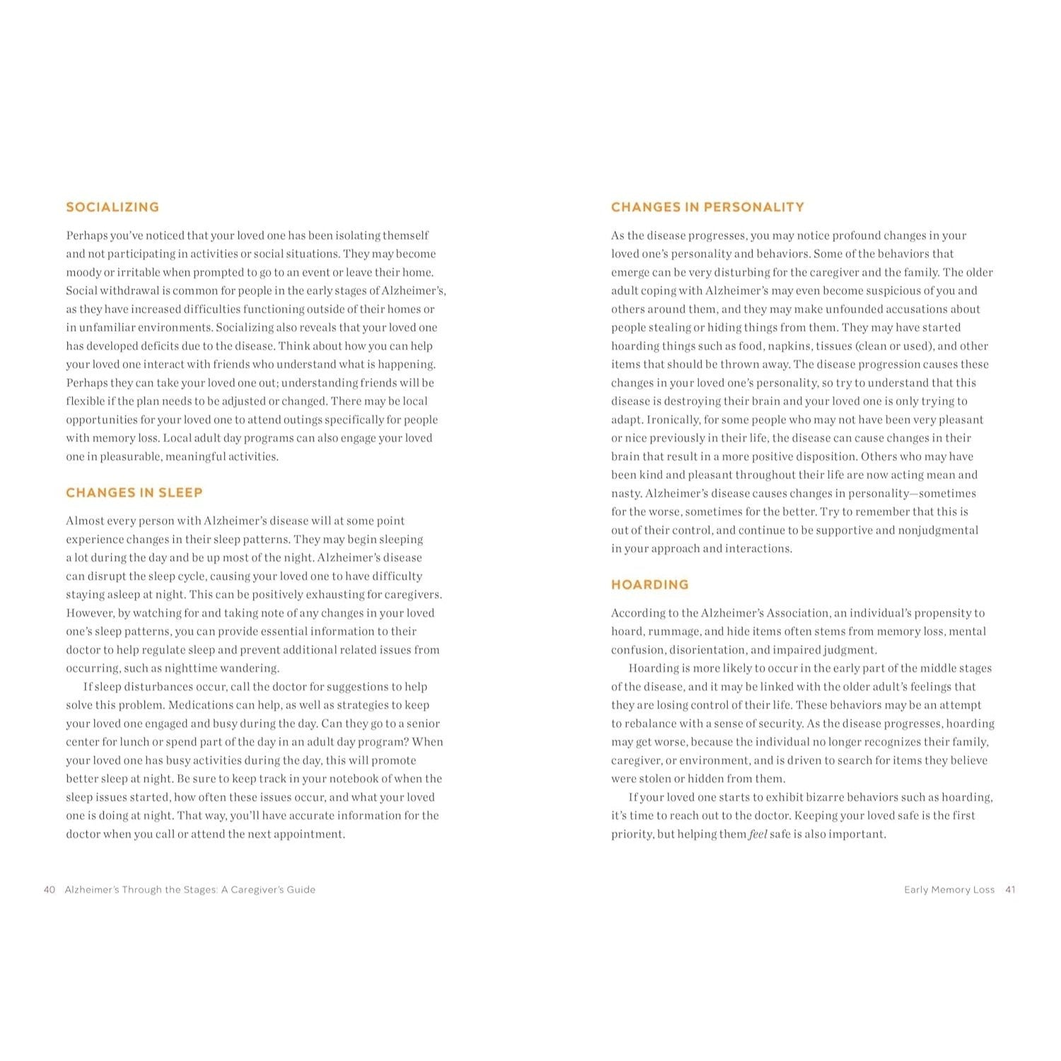 Alzheimer's Through the Stages: A Caregiver's Guide