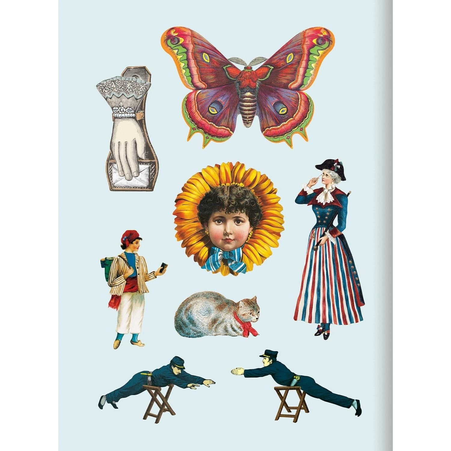 The Antiquarian Sticker Book: Bibliophilia: Over 1,000 Exquisite & Erudite Stickers