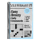 Easy Breezy Daily Crosswords: As Seen in the Wall Street Journal