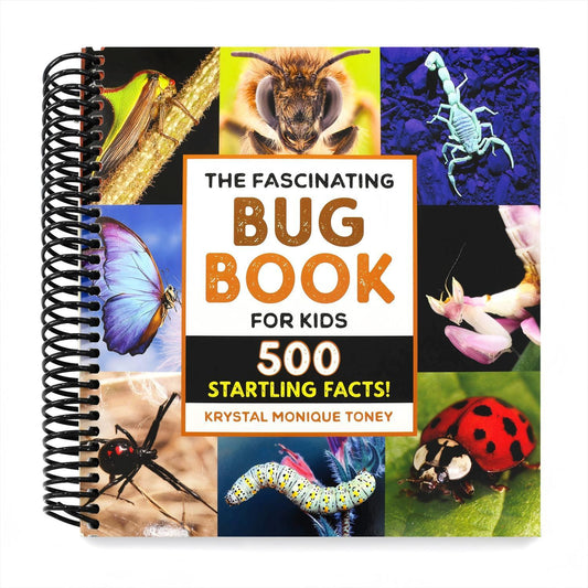 The Fascinating Bug Book for Kids: 500 Startling Facts! (Spiral Bound)