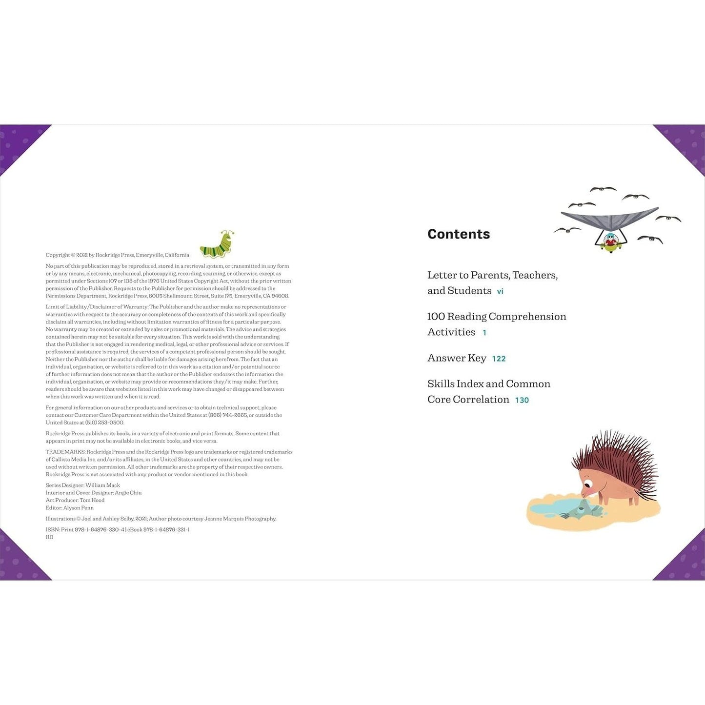 The Big Book of Reading Comprehension Activities, Grade 4: 100 Activities for After-School and Summer Reading Fun