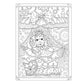 Creative Haven Playful Puppies Coloring Book
