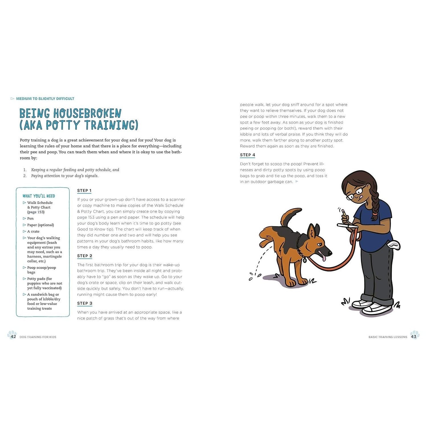 Dog Training for Kids: Fun and Easy Ways to Care for Your Furry Friend (Spiral Bound)