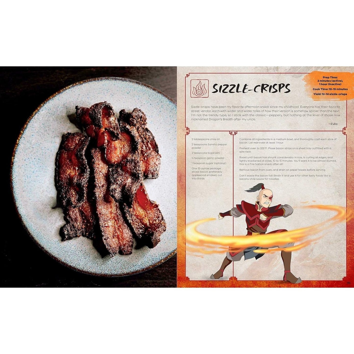 Avatar: The Last Airbender: The Official Cookbook: Recipes from the Four Nations (Spiral Bound)