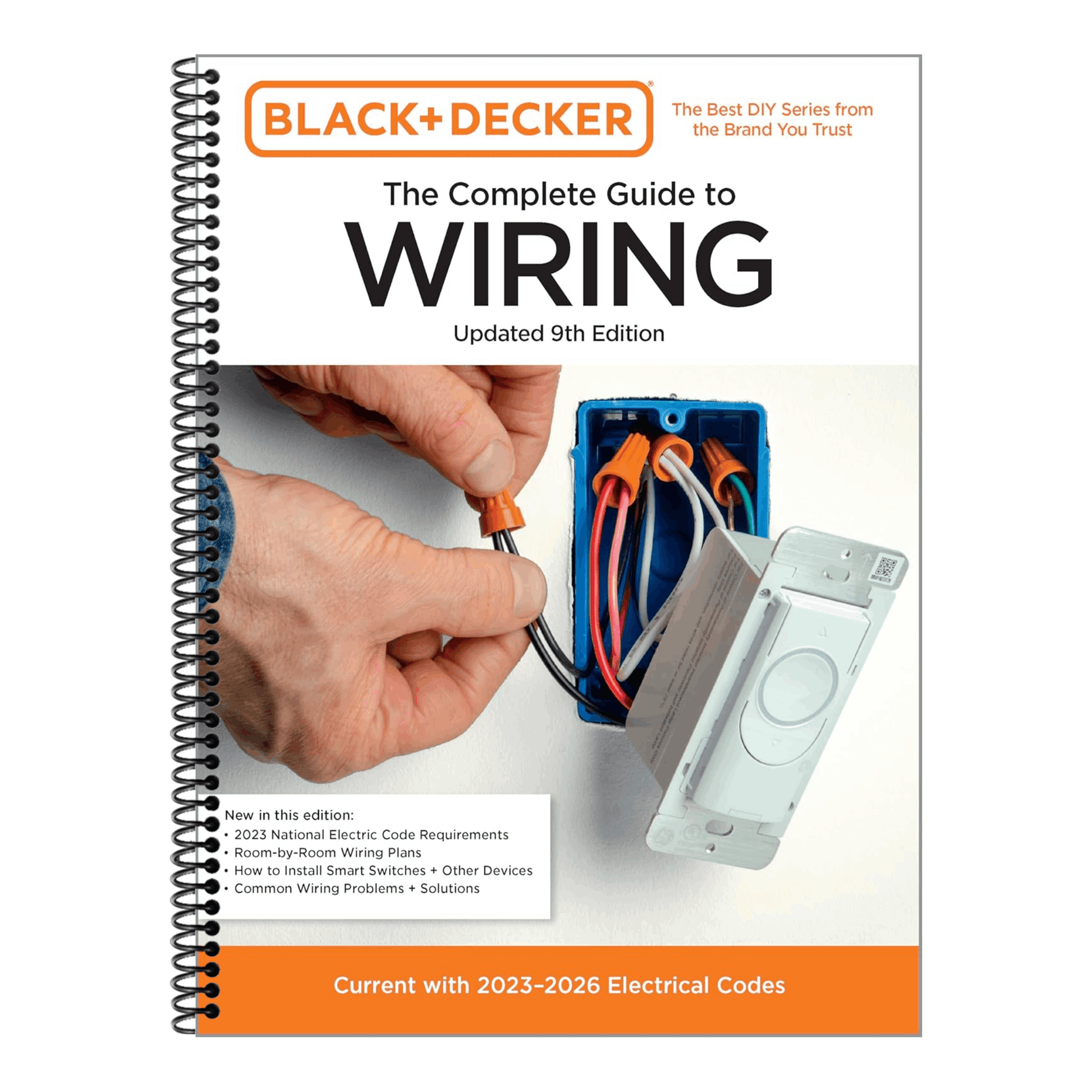 Black & Decker the Complete Guide to Wiring, Updated 9th Edition: Current with 2023-2026 Electrical Codes