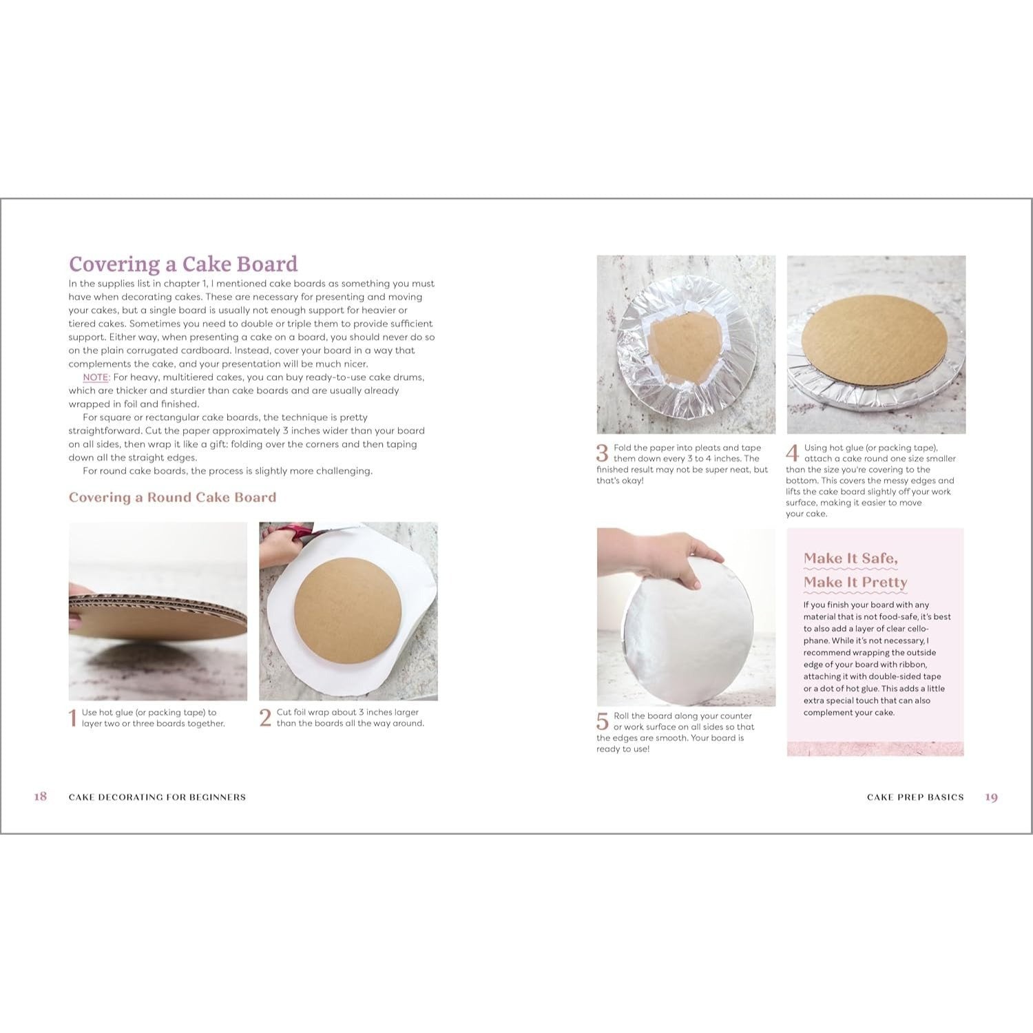 Cake Decorating for Beginners: A Step-By-Step Guide to Decorating Like a Pro (Spiral Bound)