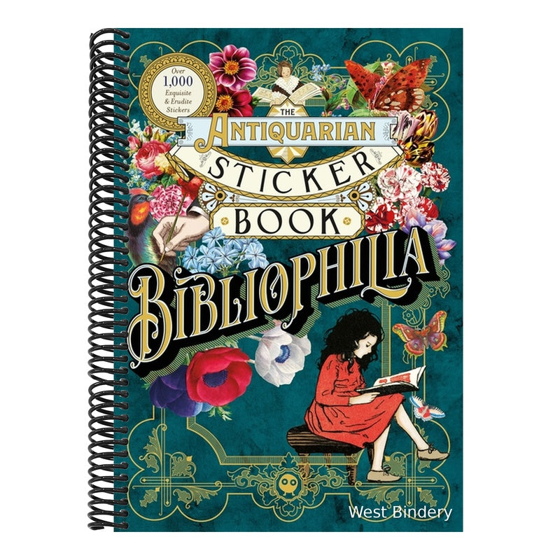 The Antiquarian Sticker Book: Bibliophilia: Over 1,000 Exquisite & Erudite Stickers