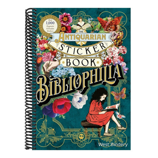 The Antiquarian Sticker Book: Bibliophilia: Over 1,000 Exquisite & Erudite Stickers
