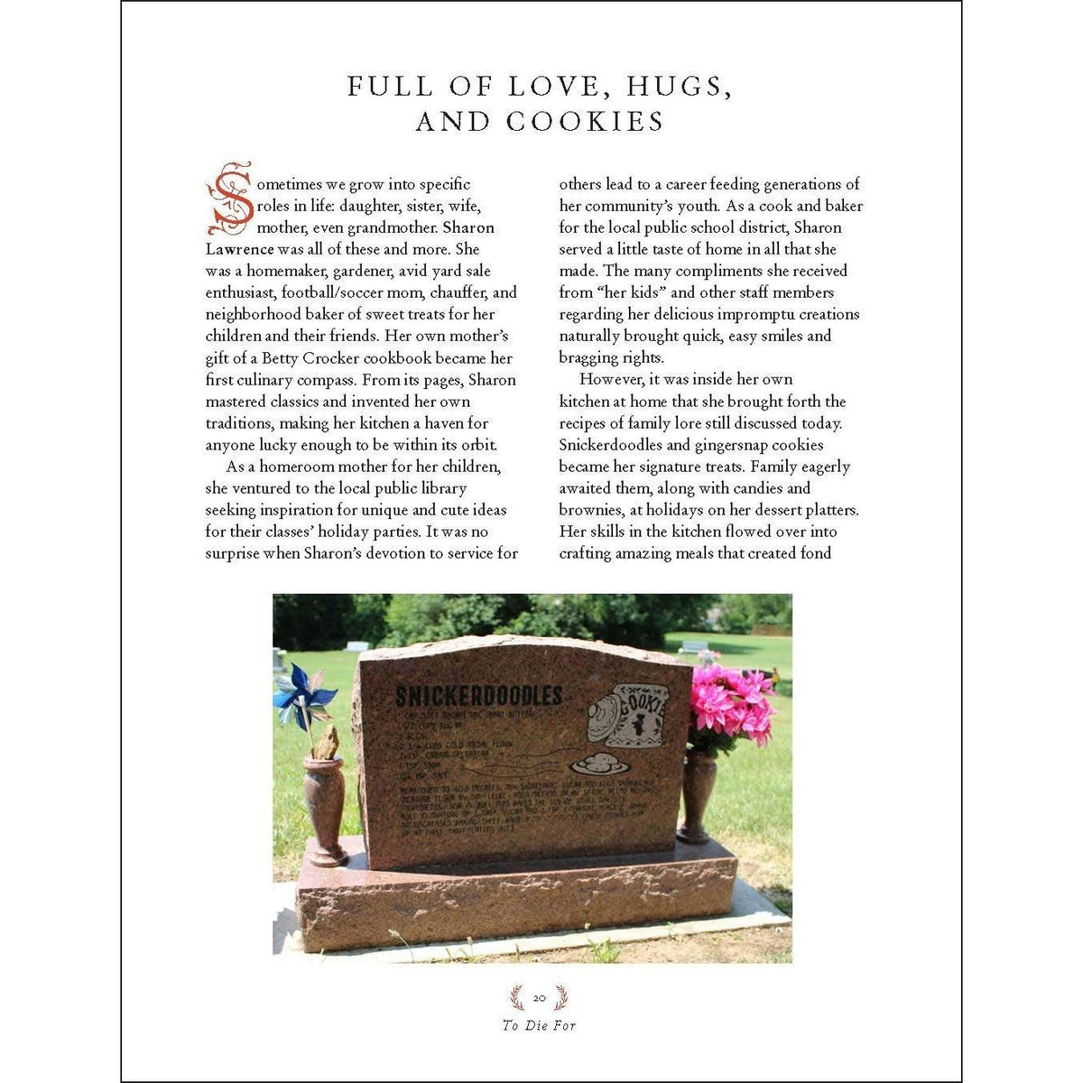To Die for: A Cookbook of Gravestone Recipes