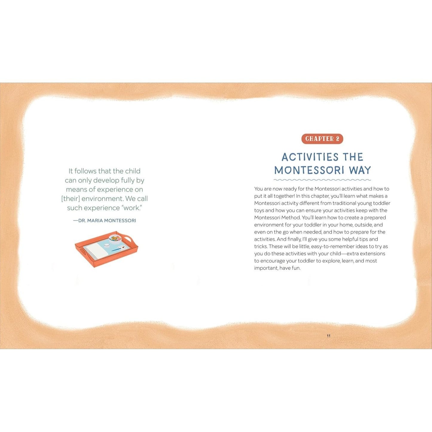 The Montessori Toddler Activity Book: 60 At-Home Games and Activities for Curious Toddlers