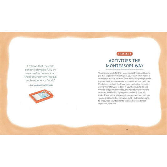 The Montessori Toddler Activity Book: 60 At-Home Games and Activities for Curious Toddlers