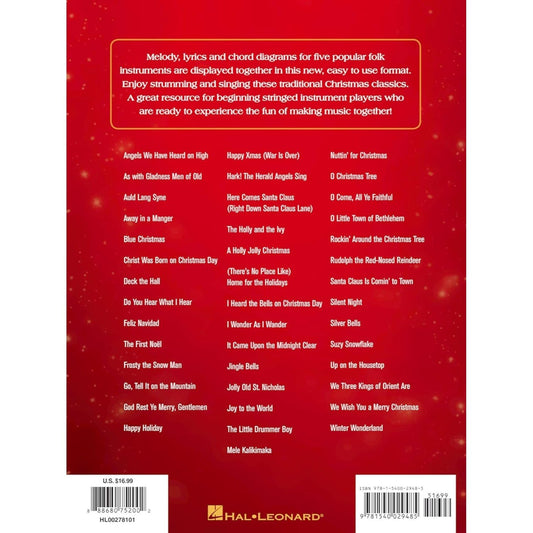 Christmas Songs - Strum Together: For Ukulele, Baritone Ukulele, Guitar, Banjo & Mandolin