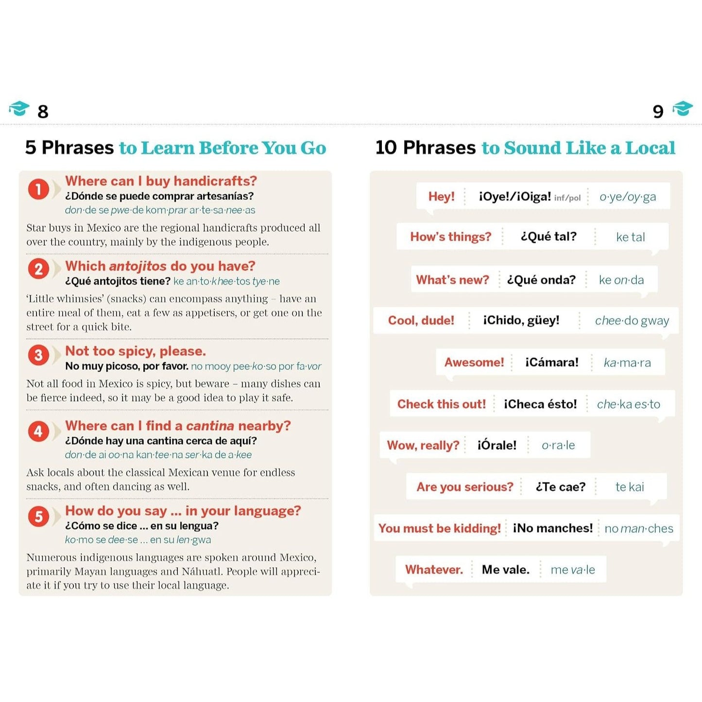 Lonely Planet Mexican Spanish Phrasebook & Dictionary