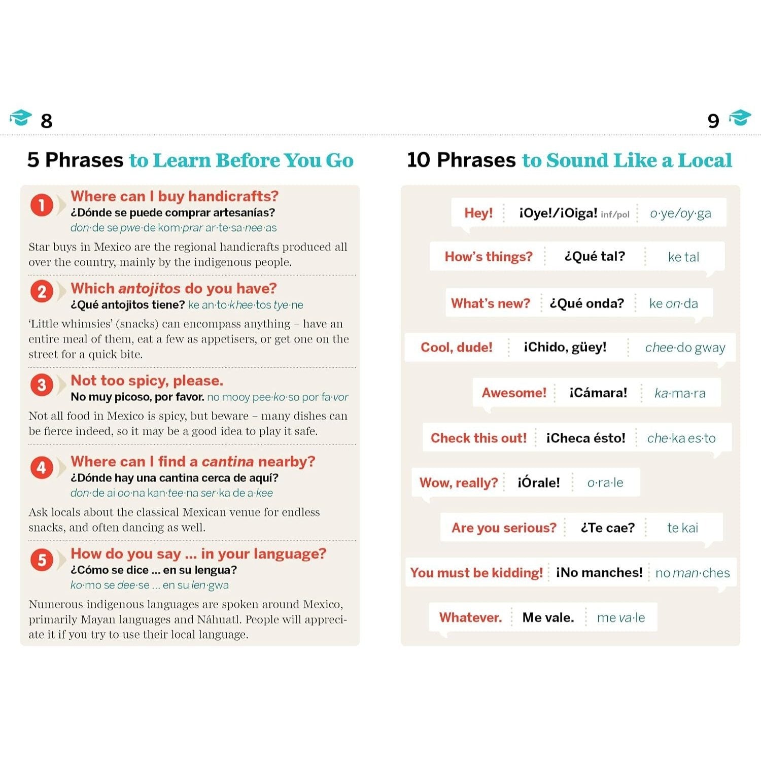 Lonely Planet Mexican Spanish Phrasebook & Dictionary