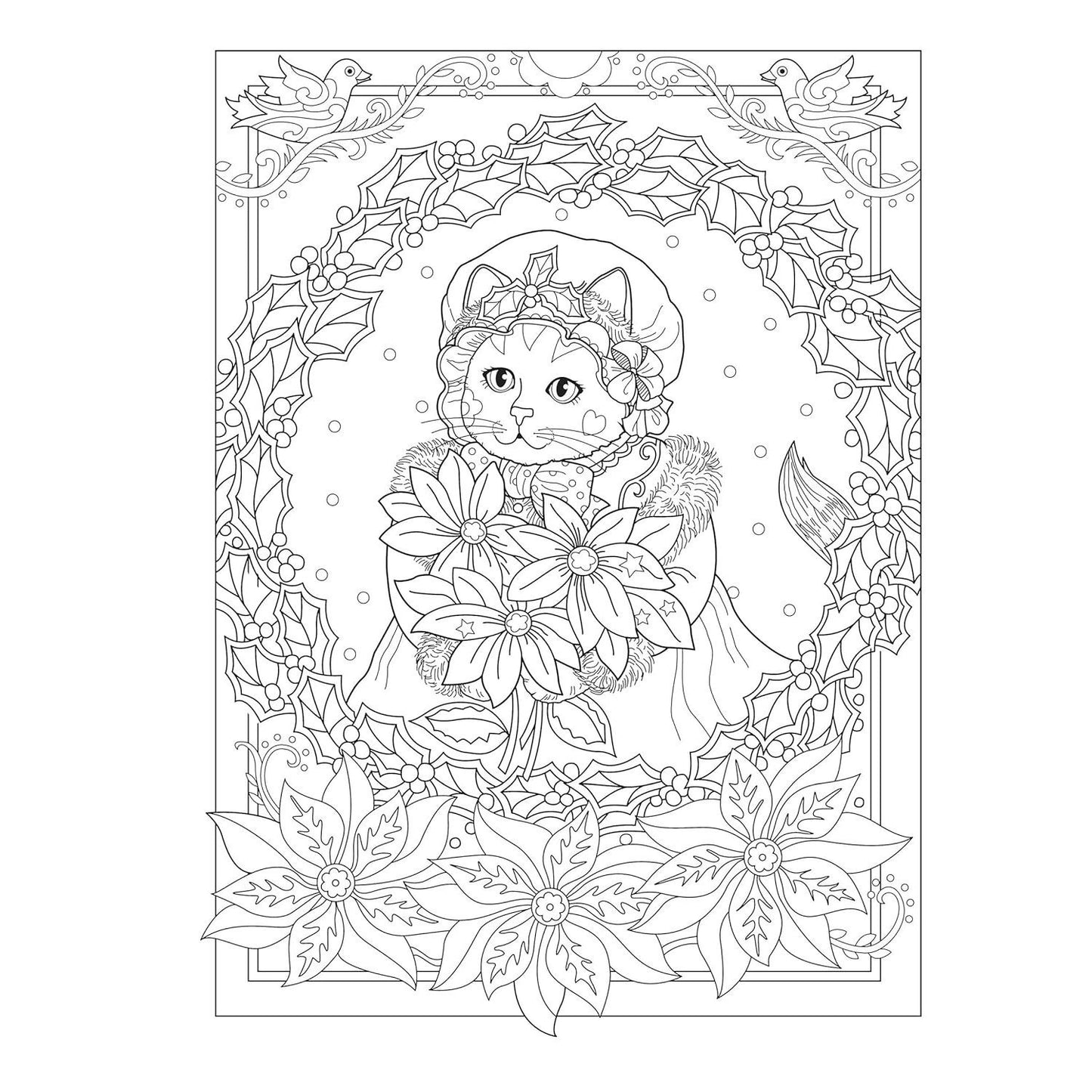 Creative Haven Creative Christmas Coloring Book