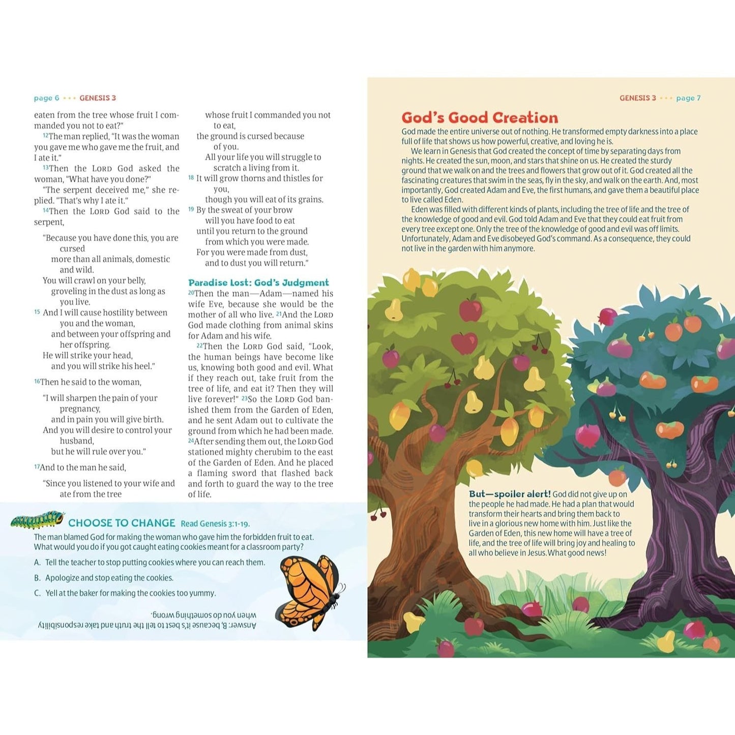 NLT Go Bible for Kids (Leatherlike, Blue Mountains): A Life-Changing Bible for Kids