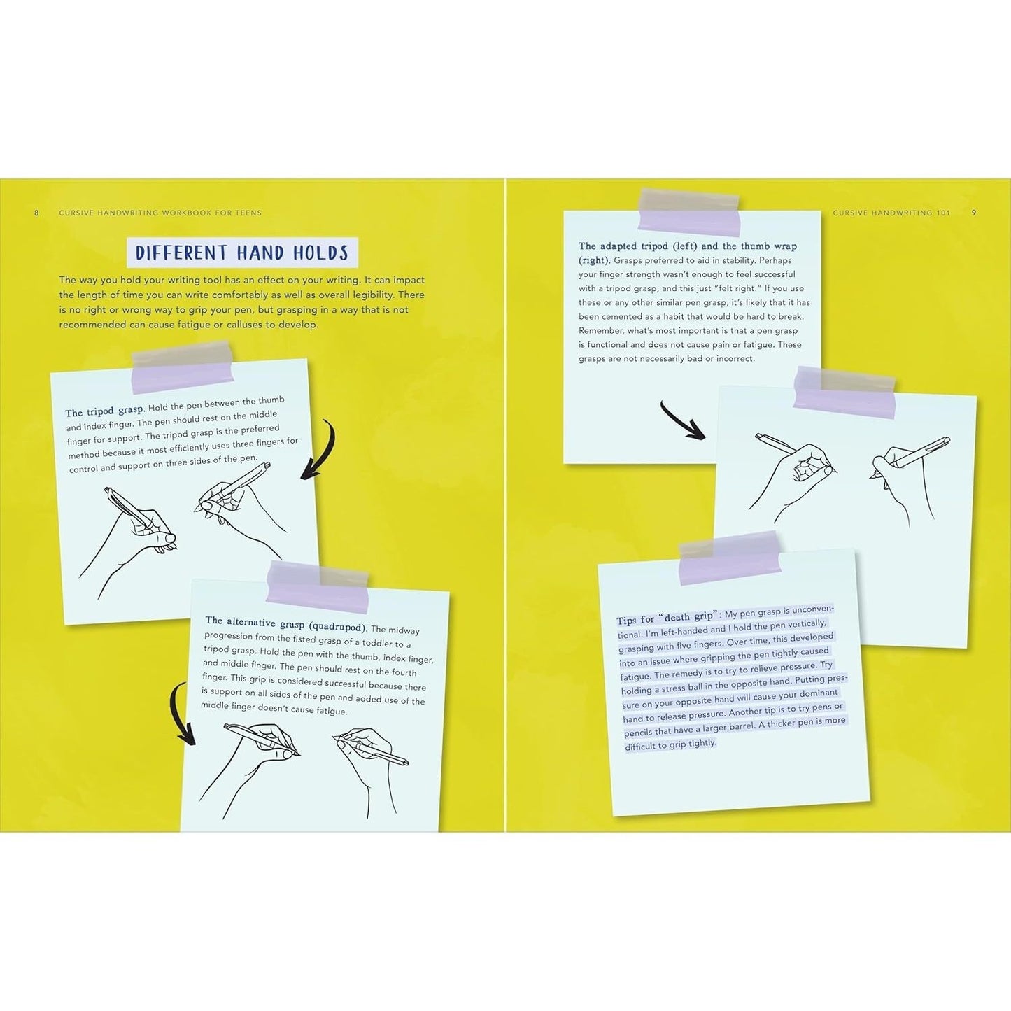 Cursive Handwriting Workbook for Teens: Exercises to Learn, Practice, and Improve