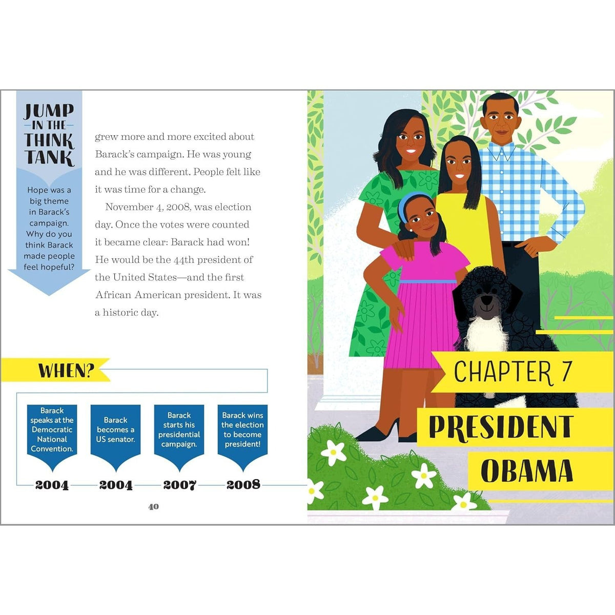 The Story of Barack Obama: An Inspiring Biography for Young Readers