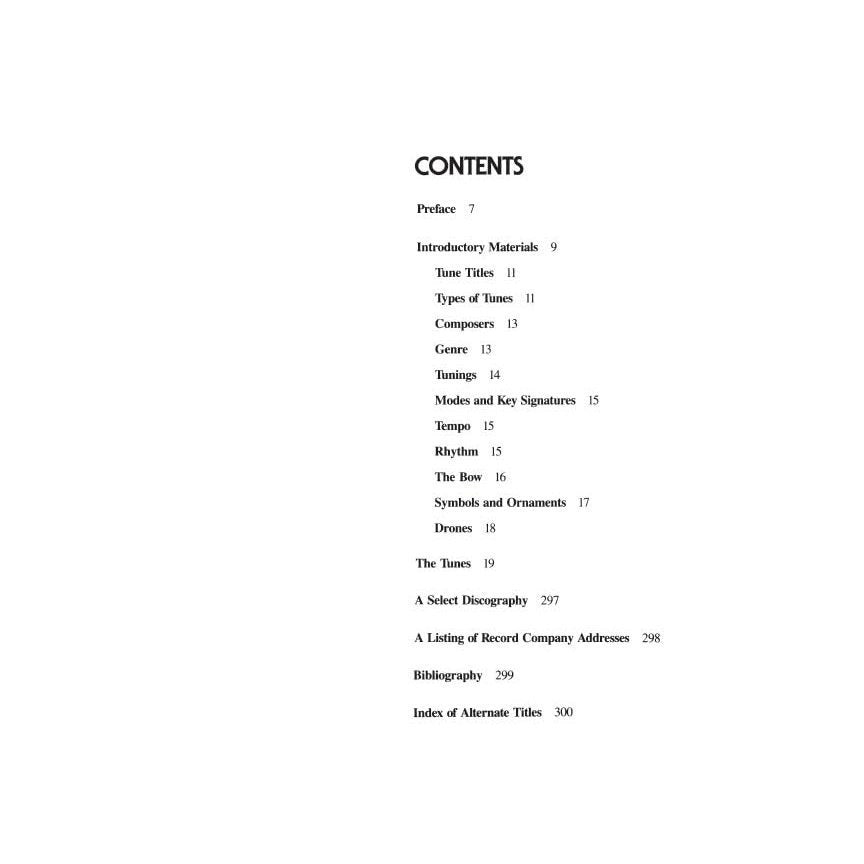 The Fiddler's Fakebook: The Ultimate Sourcebook for the Traditional Fiddler