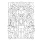 Creative Haven Christmas Cheer Coloring Book