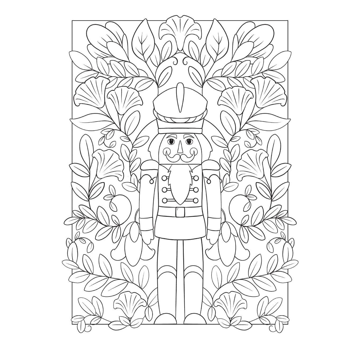 Creative Haven Christmas Cheer Coloring Book