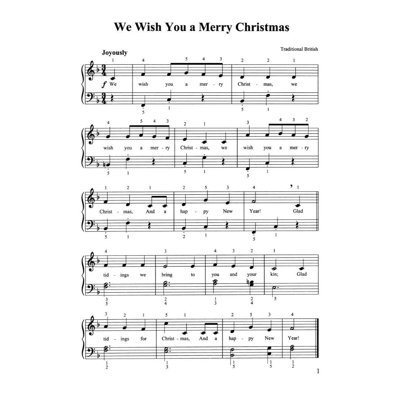 A First Book of Christmas Songs: For the Beginning Pianist with Downloadable Mp3s (Spiral Bound)