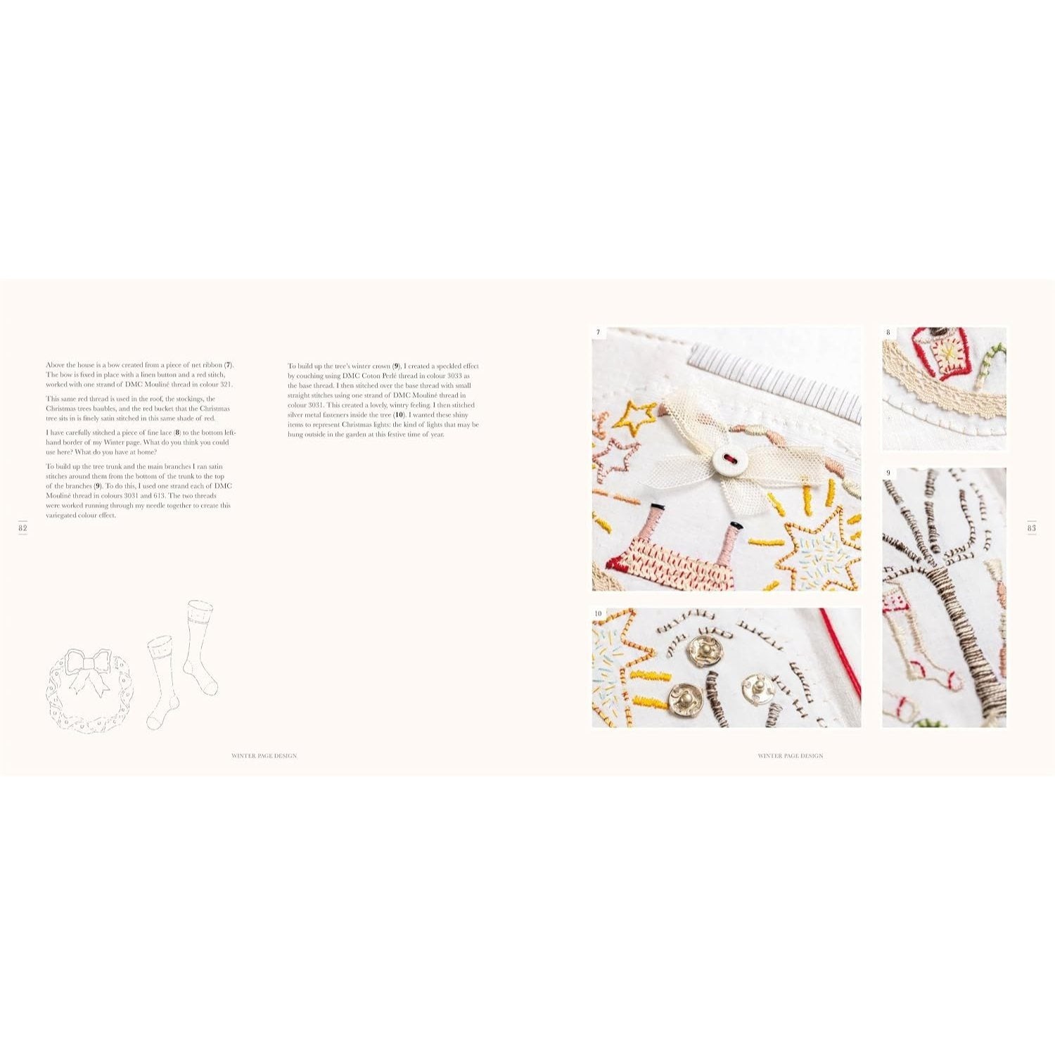 Journal with Thread: A Practical Guide to Sewing Seasonal Stories in Fabric & Thread with Iron-On Transfers