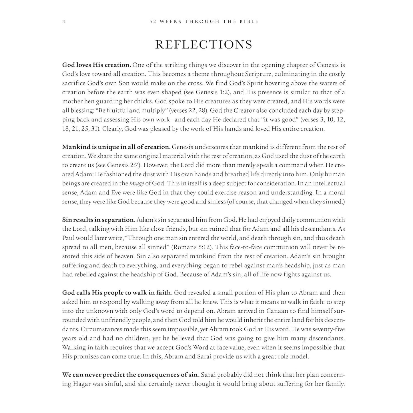 52 Weeks Through the Bible: A Year-Long Bible Study for Men and Women