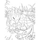 Cute Fantasy Creatures: A Magical Coloring Book
